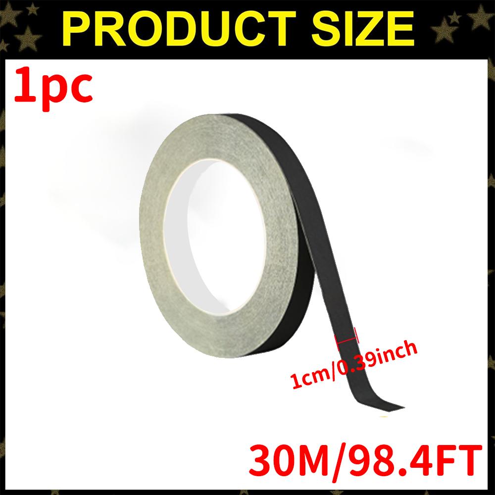 Acetate Cloth Insulating Tape 30M Black Wire Harness Tape High Temperature Resistant for Phone and Electronics Repair 30M