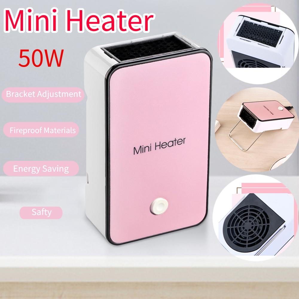 

Портативный настольный электрический обогреватель, множественная защита от перегрева, 50 Вт, нагревательная плита, раздельный источник питания для домашнего общежития