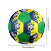 Pallone da Calcio Indoor CBF Brasile Colorato Per Tutte le Età Misura 5 Cucito a Macchina PVC Pronto per la Competizione Resistente Alto Rimbalzo
