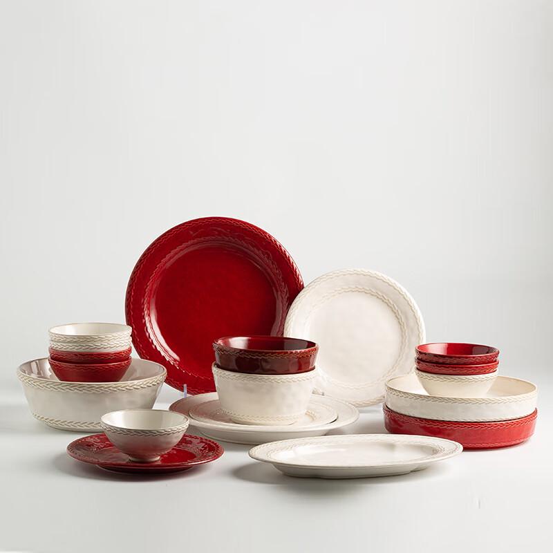 Buman Retro Underglaze Dinnerware Set
