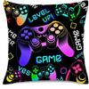 Colorful Game Controller Pillowcases For Gamers' Delight ,,Sofa And Chair Cushion Covers, Home Bedroom Room Decoration