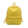 Student Solid Color Schoolbag Backpack Nylon Material Internal Phone Pocket