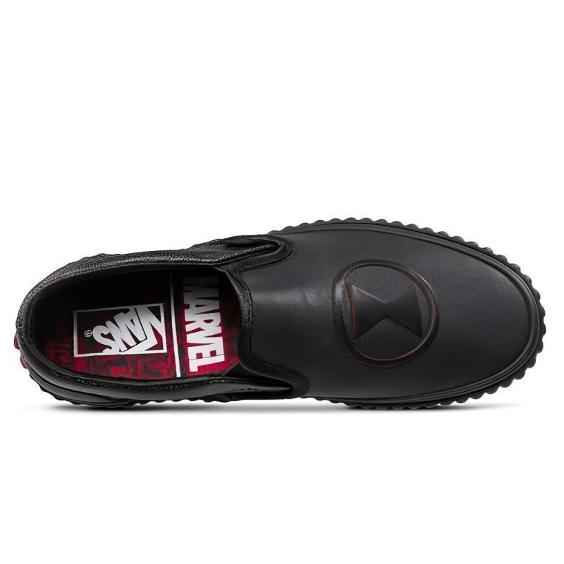 Vans Marvel X Vans Slip On 'Black Widow' Sneakers VN0A38F7U7K