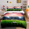 Soccer Field and Ball. Bedding Sets Duvet Cover Sets Duvet Covers Pillowcases(1 * Duvet Cover 2 * Pillowcases Without Duvet Insert)