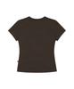 S'EST Shine Slim T-Shirts Dark Brown