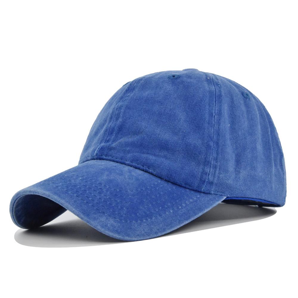 Baseball Cap Snapback Hat Spring Autumn Cap Pure Cowboy Water Washing Hats Hat Hip Hop Fitted Cap For Men Women Grinding