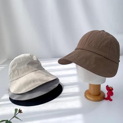 Codzienny szeleszczący kapelusz typu bucket hat dla kobiet i mężczyzn