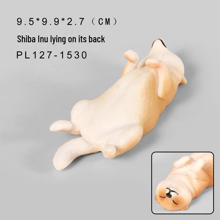"Simulation Dog Models: Golden Retriever, Bulldog, Shepherd, Corgi, Shiba Inu Collection"