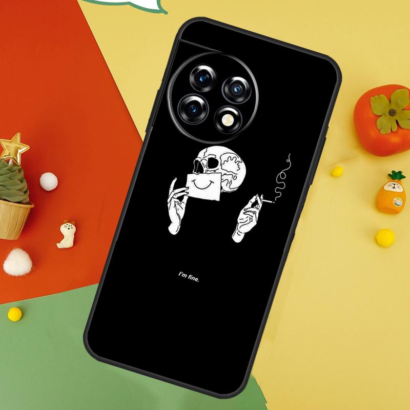 Gothic Witch Satan Hülle für OnePlus Nord 5 CE 2 3 4 Lite N20 N30 OnePlus 15 13 12 11 10 10T 12R 13T 13R