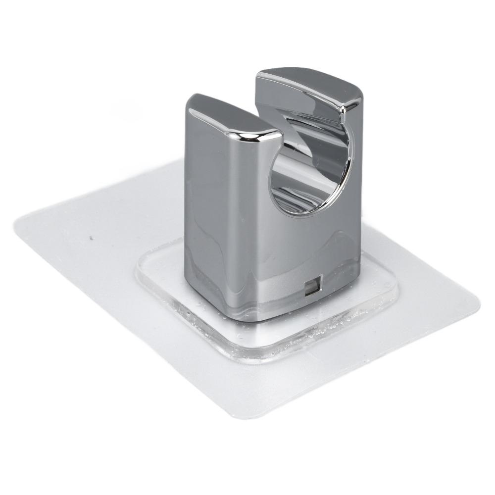 Adhesive Shower Head Holder ABS Material Shower Sprayer Hanger Shower Head Accessory  Home Use