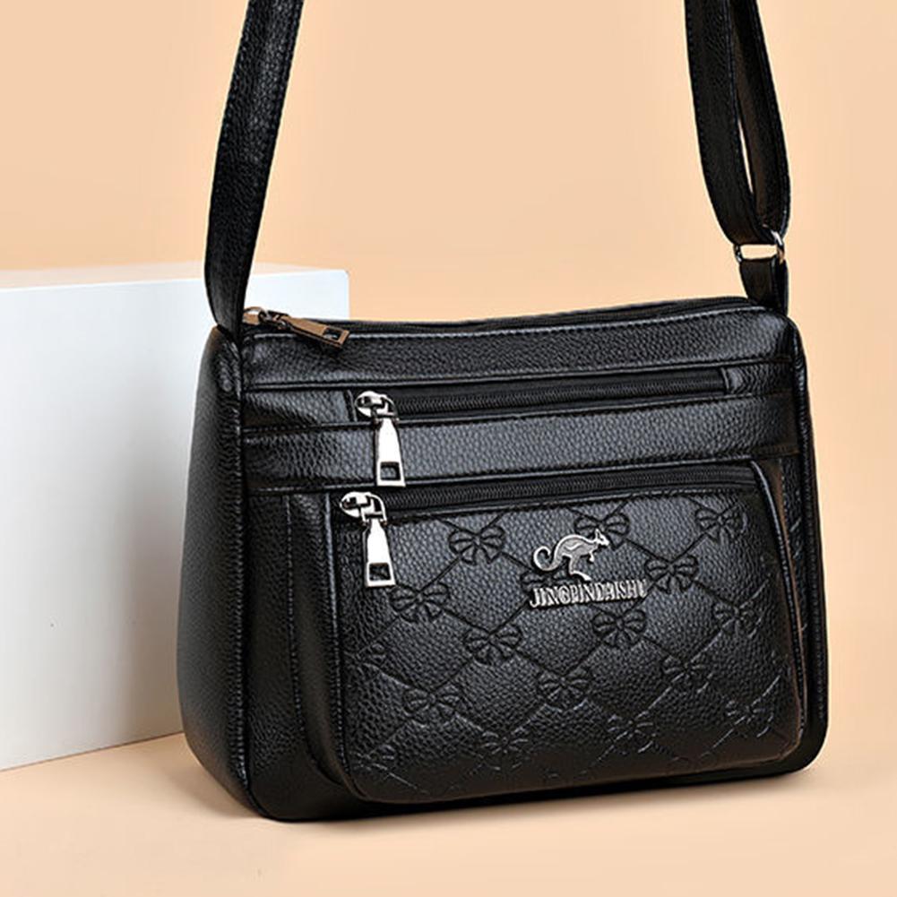 Women's Bag Middle-aged Bag Mother's Bag Fashion Multi-layer Single Vegetable Capacity Buy Shou U8T7
