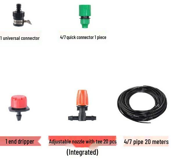 4/7 Capillary Micro-Spray Drip Irrigation Sprinkler for Auto Watering and Mist Gardening
