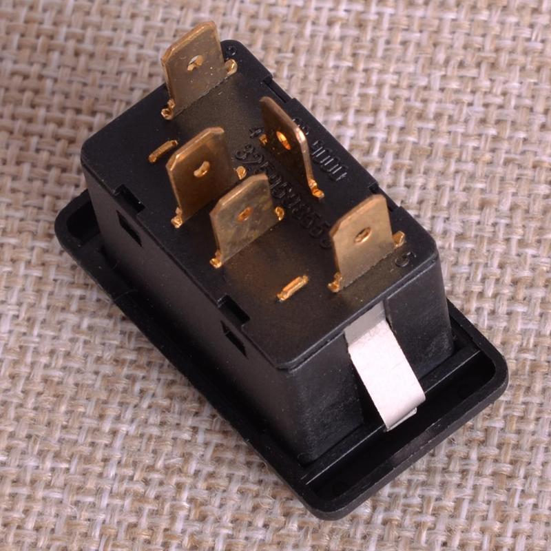 2pcs 5 Pin Car Power Window Lift Switch Control 12V Universal