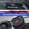 Car Seat Headrests Badge Decal Side Window Stickers for 8a sline A4 B7 B8 B9 A3 8P 8V 8L A5 A6 C6 C5 C7 4F A1 A7 A8 Q2 Q3 Q5a8