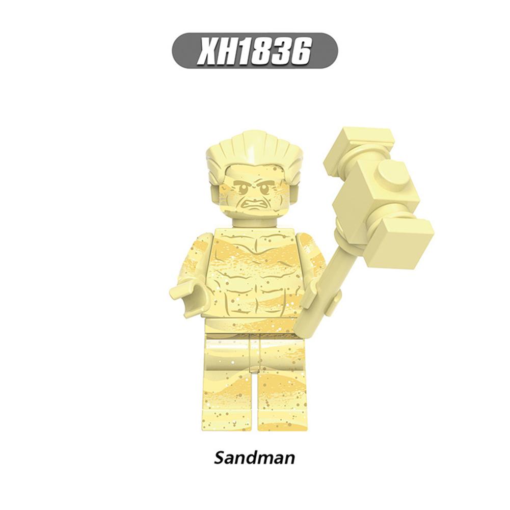 Montajlı Yapı Taşı Marvel Süper Kahraman Örümcek Adam Minifigure Çocuk Eğitici Oyuncak