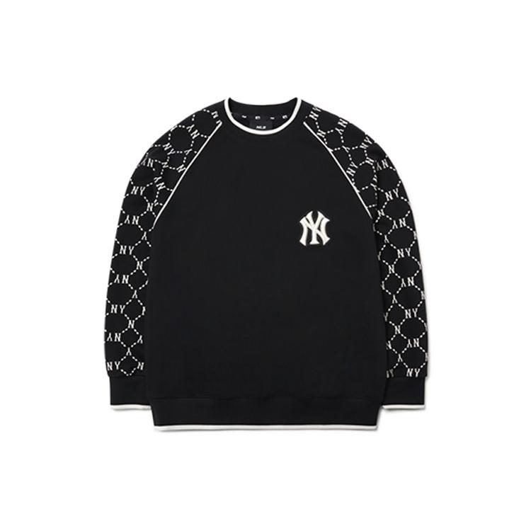 New MLB Presbyopia Sweatshirts Unisex Black 3AMTM0814-50BKS