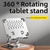 Heat Dissipation Tablet Holder Adjustable Tablet Phone Metal Bracket Rotatable Tablet Stand  Tablet
