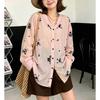 DIMANAF 2026 Women Plus Size New Summer Blouse Shirt Long Sleeve Embroidery Floral Casual Loose Lady Tops Shirts