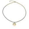 Simple stainless steel Tree of Life snake bone chain clavicle necklace, gold
