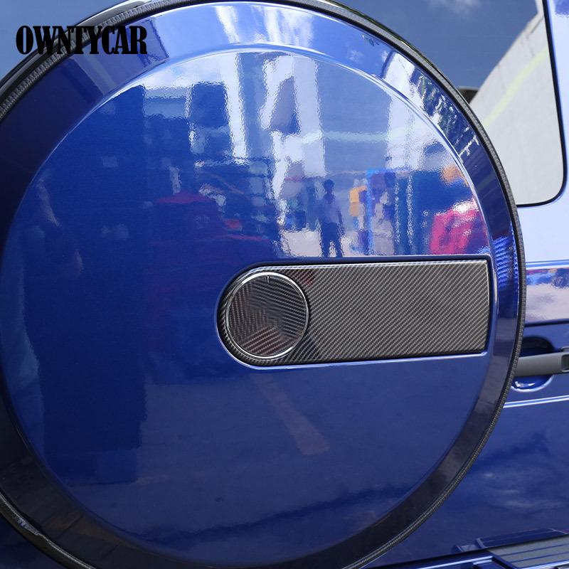 Samochodowa ABS Osłona Koła Zapasowego Ozdobna Osłona Do Mercedes Benz Klasa G W463 W464 G500 2004-2024 Akcesoria Samochodowe