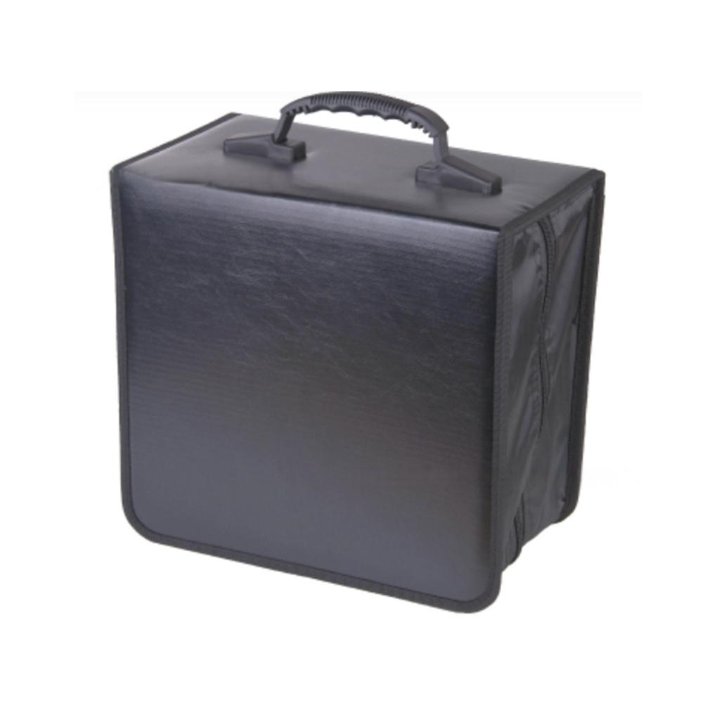 

Large Capacity Zipper CD DVD Wallet Holder Bag 400 Discs Album Organizer Media Storage Case Oxford Cloth Waterproof CD DVD Bag чёрный