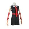 Anime Akame Ga KILL! Akame Cosplay Costume Dress Belt Tie Accessories Full Set Uniform Set Halloween Carnival Party Clothing