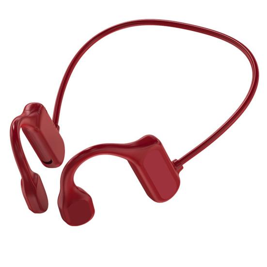 Bluetooth-compatible 5.0 Earphone Ear Hook Bone Conduction Waterproof Wireless Sports Headphone for Mobile Phone