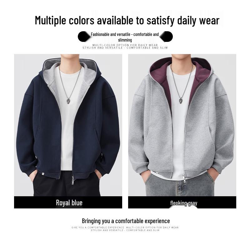 :CHOCOOLATEit Men's Casual Loose Fit Hooded Sweatshirt
