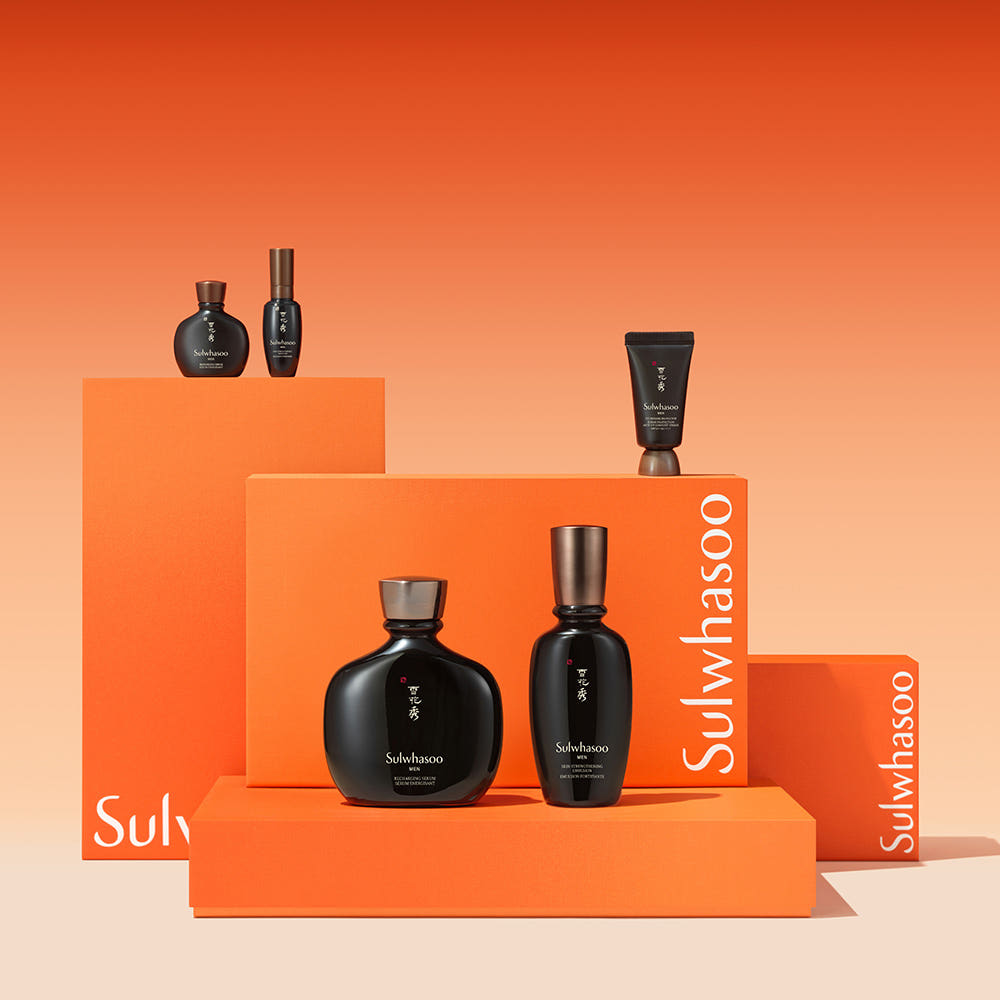 Sulwhasoo Men Bon Yoon Skincare Set Hydrating & Anti-Aging Grooming Kit