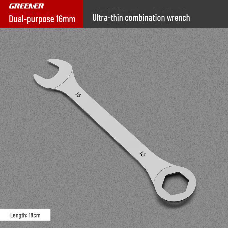 Green Forest Thin Open End Wrench Set: Complete Hardware Tool Set