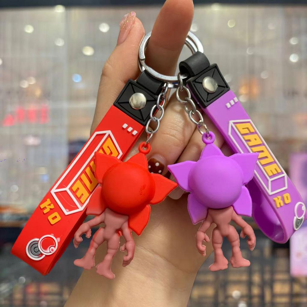 Stranger Keychains Backpack Decorations Party Gifts Back to School Season Friends Accessory Parts Xmas Model Doll Toy Fans Gift