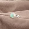 Amazonit Edelstein Schmuck, 925 Massiv Sterlingsilber Ring, Handgefertigt Wunderschöner Silberring, Amazonit Silberschmuck Geschenk Für Frauen