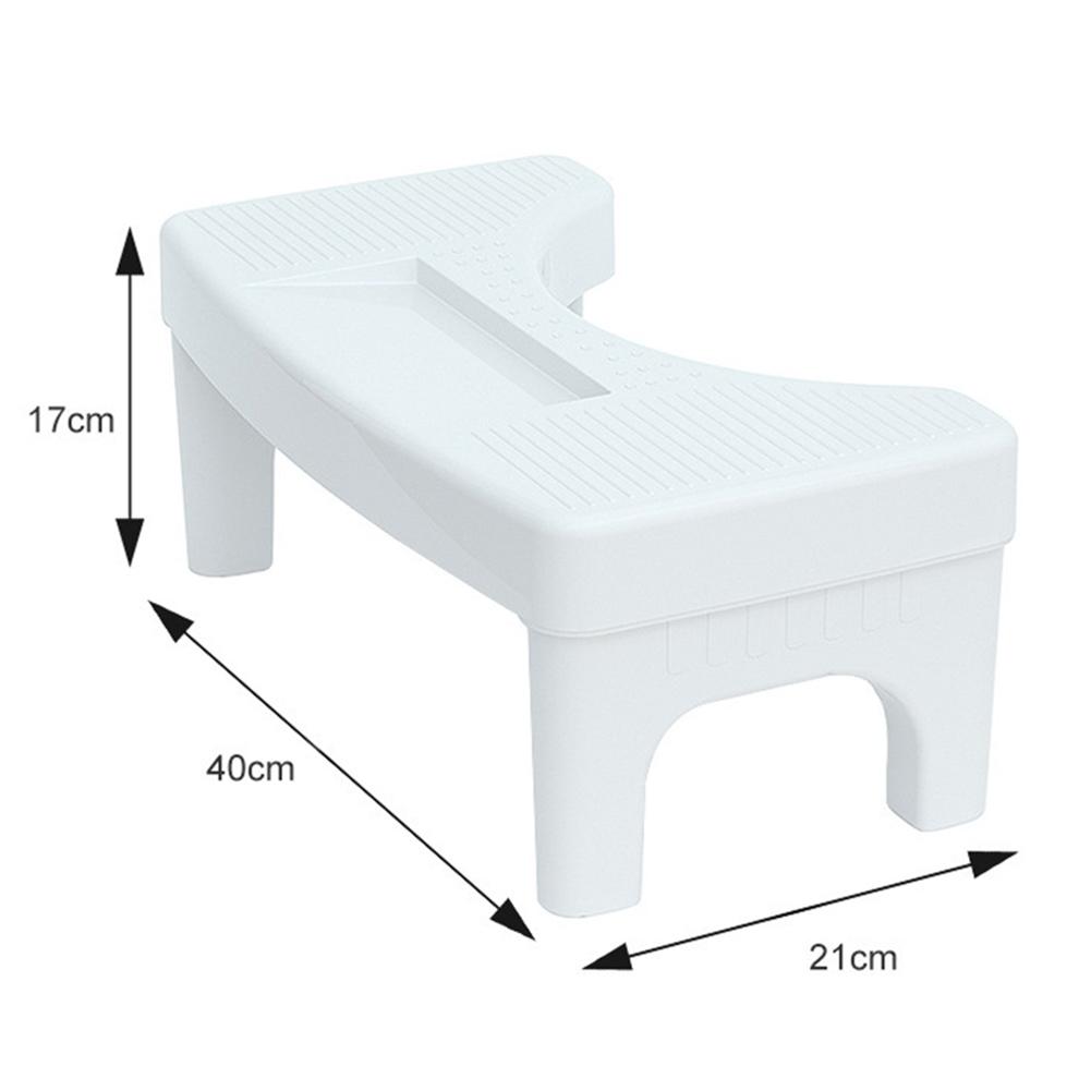 Taburet de Toaletă de Uz Casnic Anti-alunecare Durabil Pedală Suport Picioare Pentru Interior