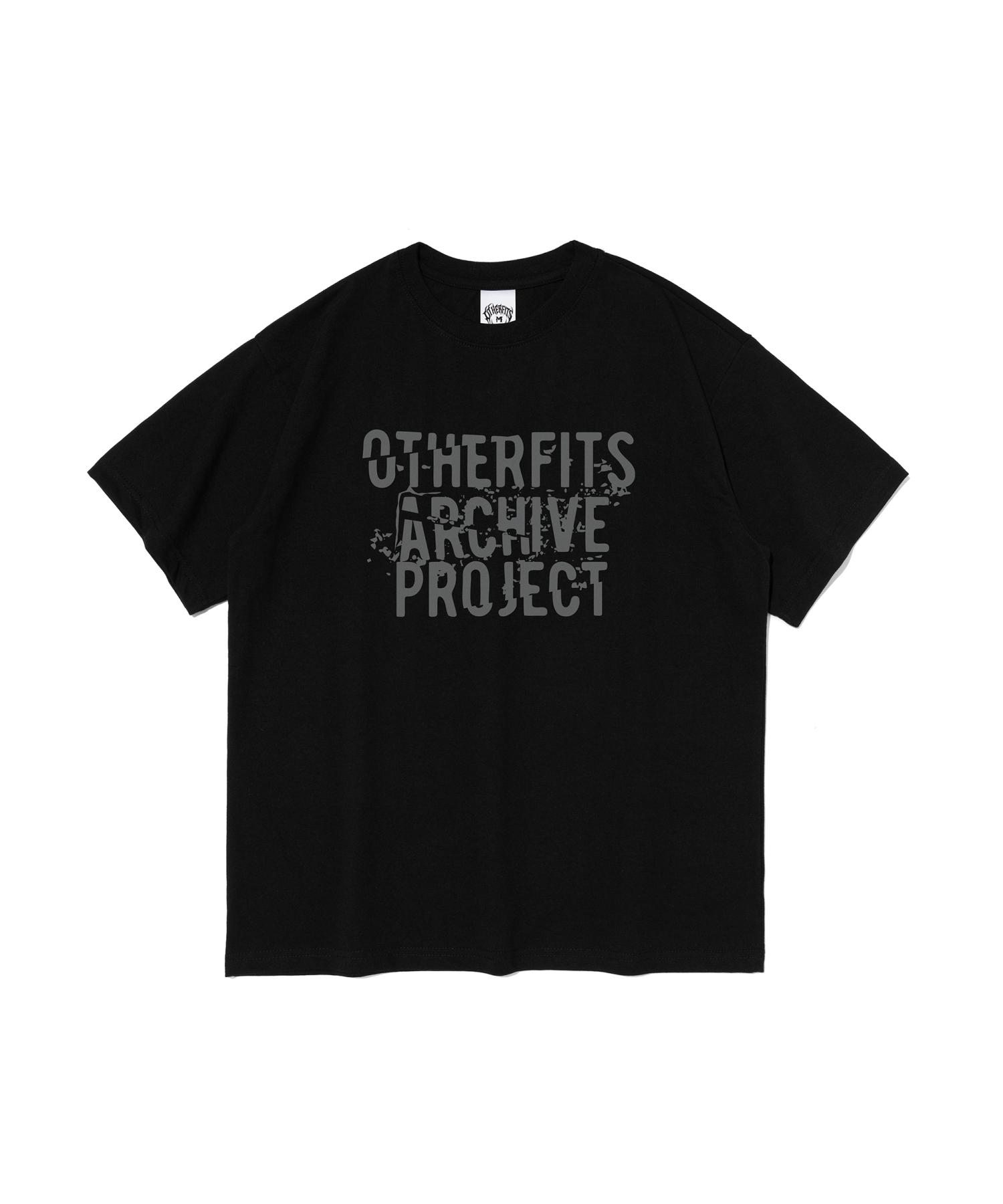 Футболка с коротким рукавом Ader Fits Archive Lettering (черный) S