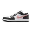 Jordan Air Jordan 1 Abrasion Resistant Low Top Skateboard Shoes Unisex Pink 553558-165(Team963-)