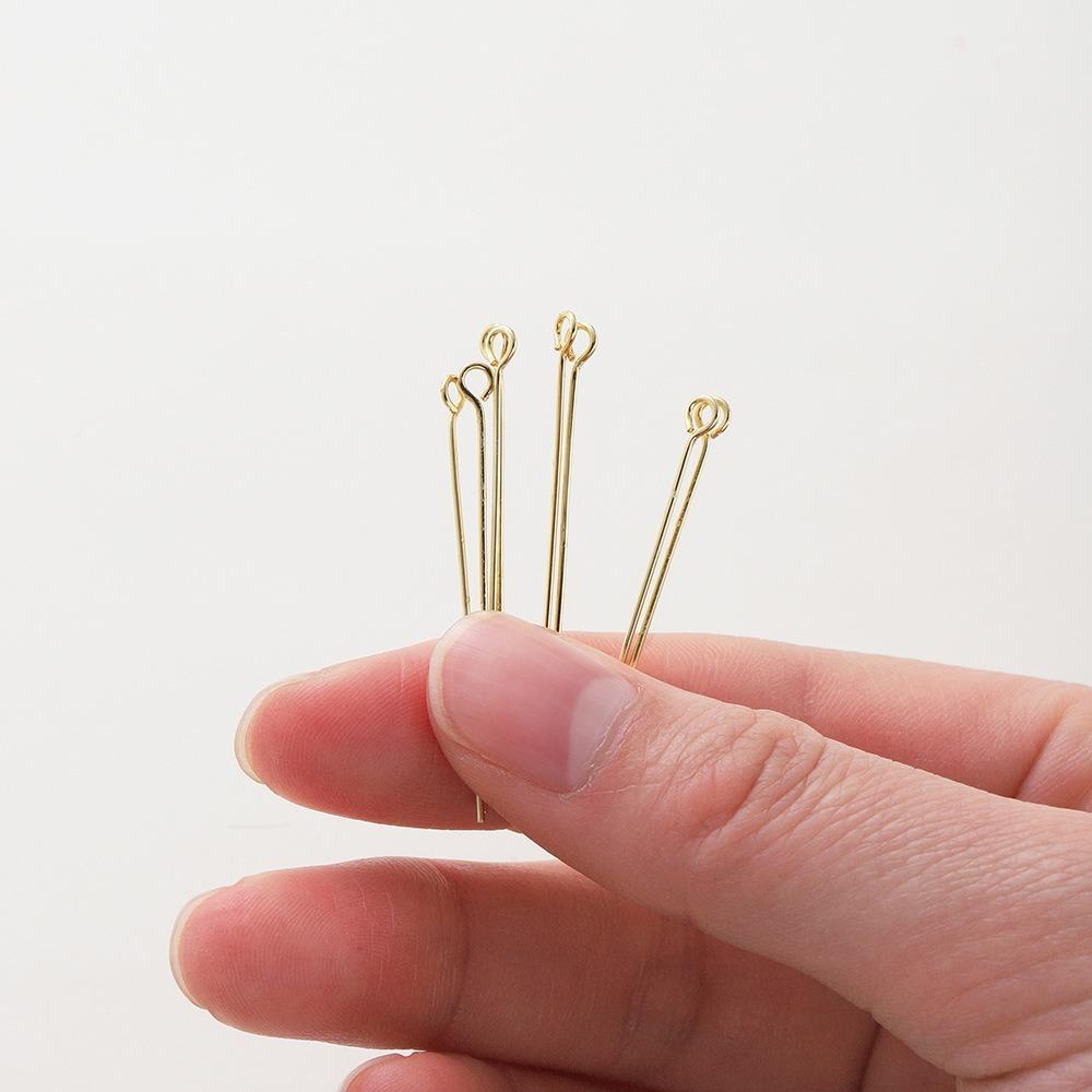 100PCS Brass Jewelry Making Pins 0.6mm Thin Wire Jewelry Ball Pins New Ball Head Pins Accessories