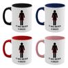 "It Was Never a Dress" Mug, Ceramic Coffee Mug for Women Gifts 11Oz Mugs Cup