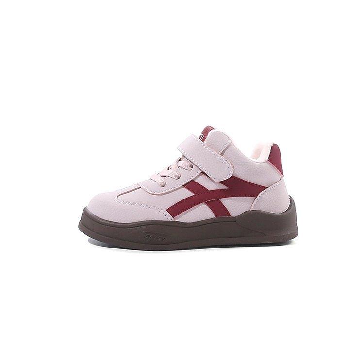 Children's Fleece-lined Sneakers, New Autumn and Winter Models, Boys' Shoes, Double-layer Cotton Sports Shoes, Soft-soled Versatile Girls' Casual