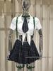 Mi Zhi Mi Plaid JK Uniform 5-Piece Seduction Role Play Set