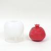 Creative Pomegranate Shaped Candle Silicone Mold DIY Handmade Gypsum Carving Art Aromatherapy Home Decoration Ornament Mold Gift