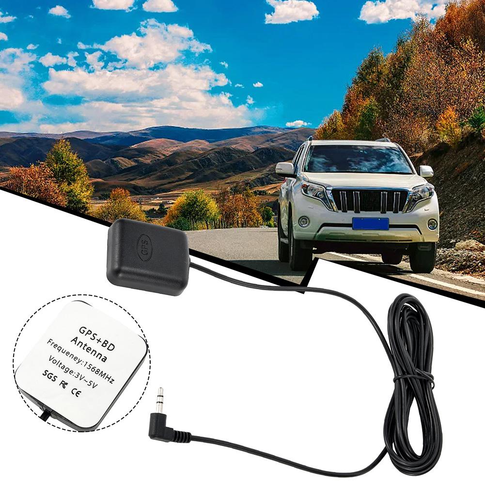 GPS Module Log Recording Tracking Antenna For Car Truck SUV Dash Cams Dash Camera External GPS Antenna 3.5mm Elbow