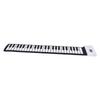 Portable Electronic Piano 49-Key Flexible   Keyboard with Speakers for Beginners