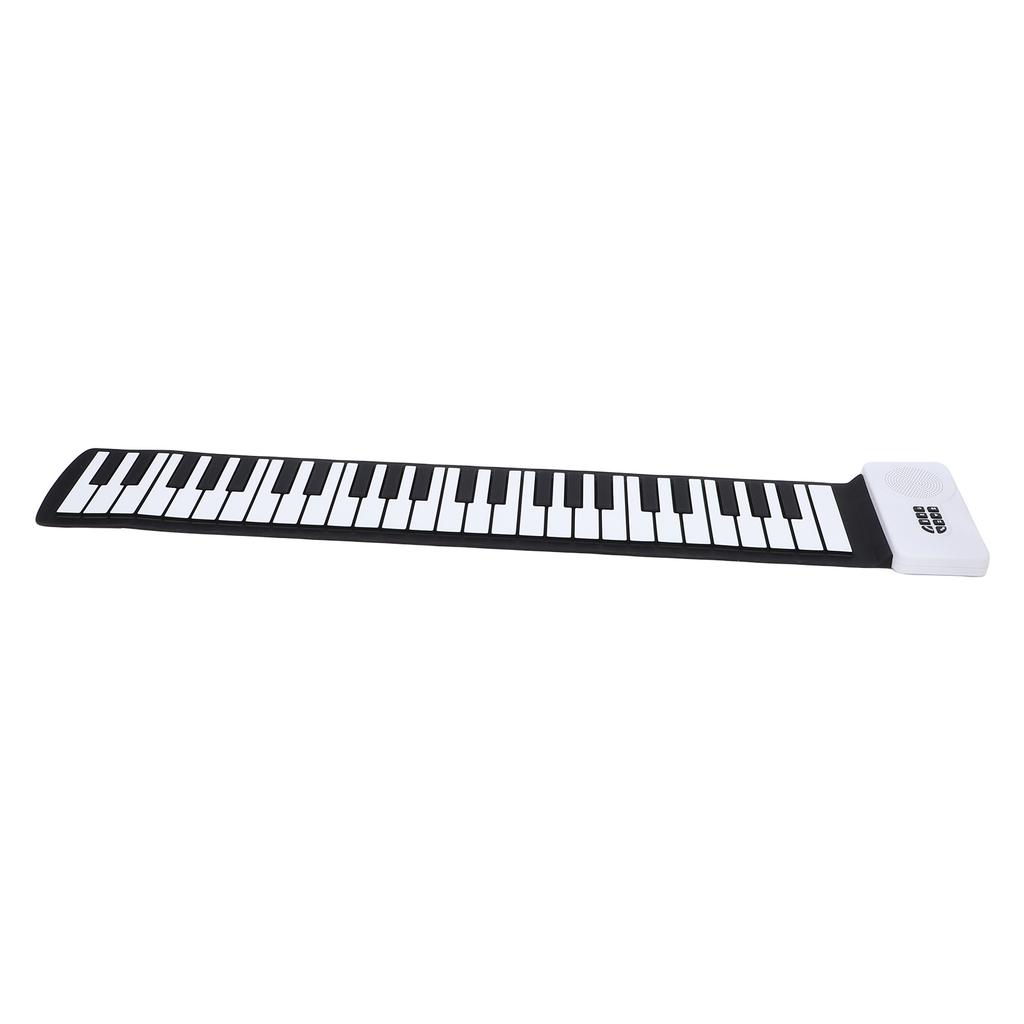 Portable Electronic Piano 49-Key Flexible   Keyboard with Speakers for Beginners