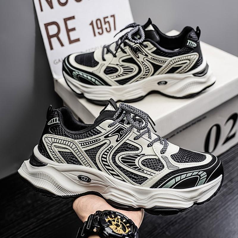 Original Men Casual Shoes Platform Breathable Mesh Anti-slip Little White Shoes Fashion Street Citywalk Sneakers Shoes for Women