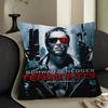 80er Jahre Film TV Der Terminator Kissen Anime Kissen Sofa Bett Kopfkissenbezug Kissenbezug 45x45 cm Mode