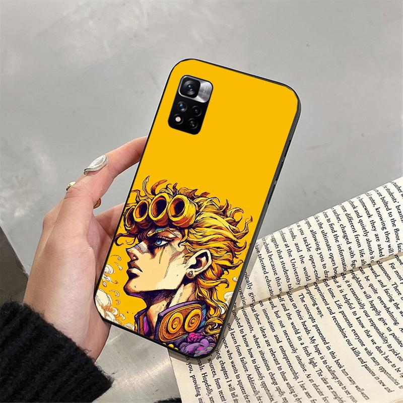Jotaro Anime jojo's bizarre adventure Phone Case For Xiaomi Redmi note 14 Pro 14 13 12 11 10 Pro 14S 12S 11S Redmi 14C 13C 10