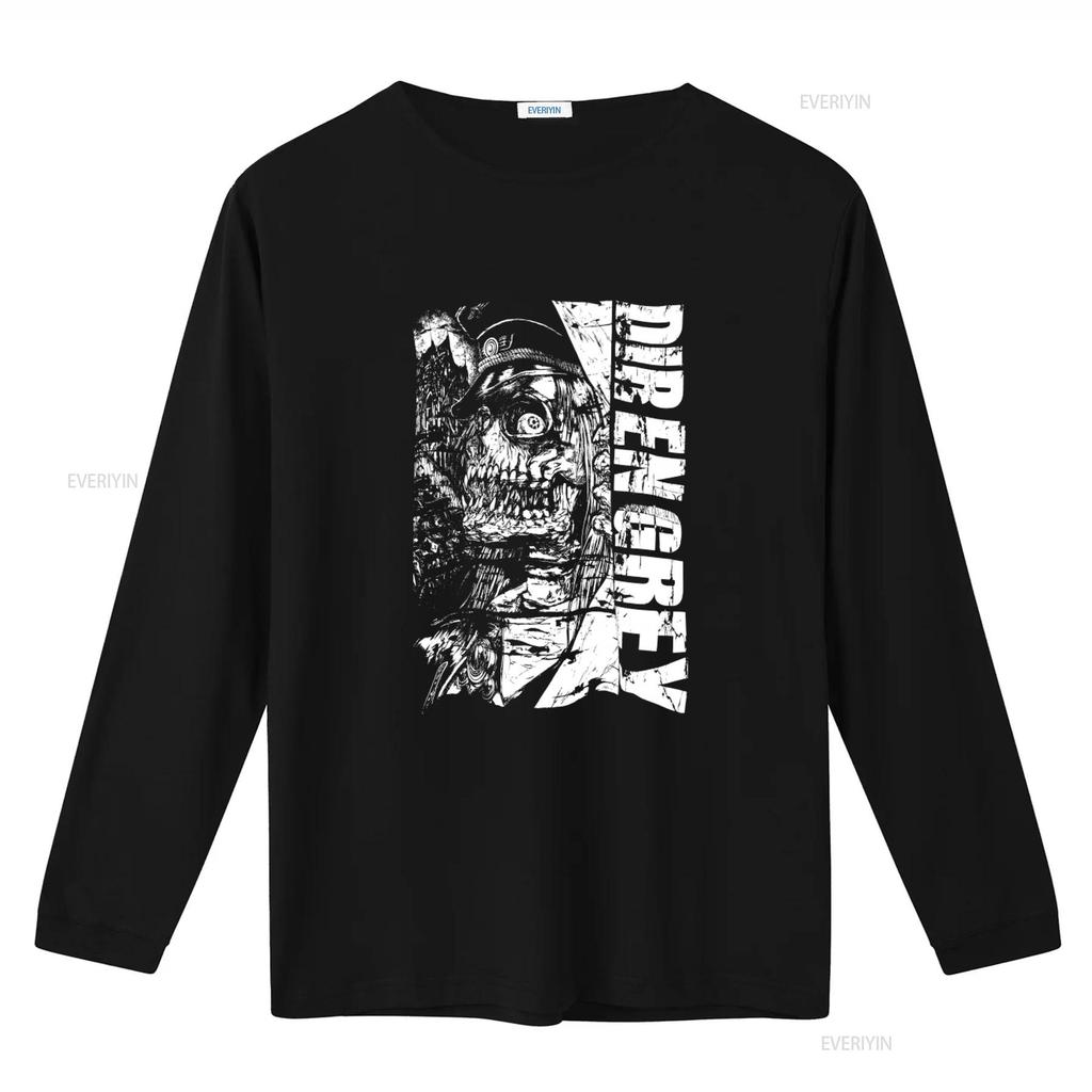 Seltenes Dir En Grey Band T-Shirt für Fans Einzigartiges Gothic-Design Perfektes Geburtstags- vintage Gewaschen Stilvoller Streetwear homme Lässig
