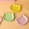 4Pcs Cat Bowl Plastic Anti-Tipping Feeding Bowl Weighted Structure Feeding and Drinking Bowl Spill Proof Pet Bowl for Cats and Dogs Durable Pet Food