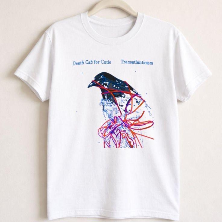 Death Cab for Cutie White T Shirt Short Sleeve S to 5XL NI452 XXXL