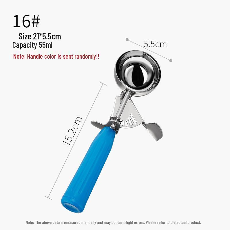 Stainless Steel Ice Cream Scoop and Dessert Spoon